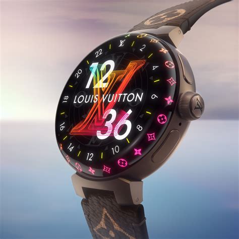 louis vuitton uhr iced out|Tambour Horizon Light Up Connected Watch .